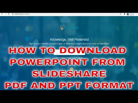 How to download ppt from Slideshare