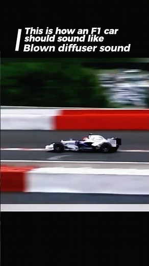 The Iconic Blown Diffuser Sound: Pure F1 Magic! 🎵🏎️