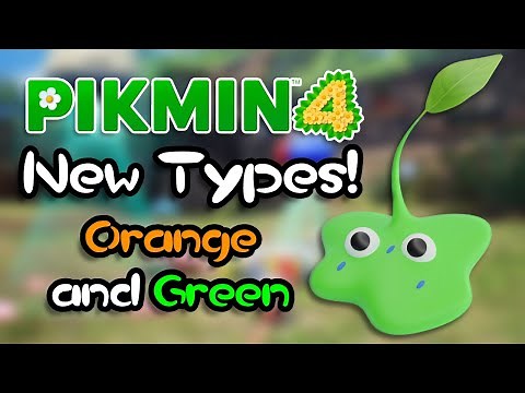 New Pikmin Types! - Orange and Green Ideas (Pikmin 4)