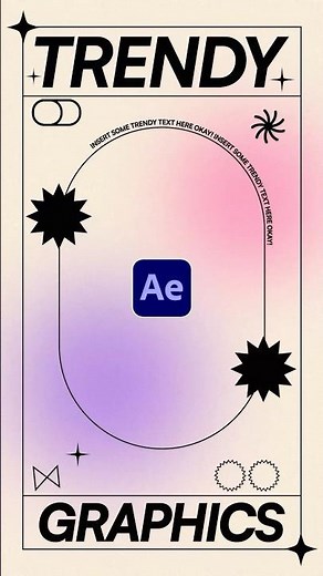 Create Trendy 2025 Motion Graphics in After Effects