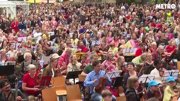 New world record set for world's largest string orchestra