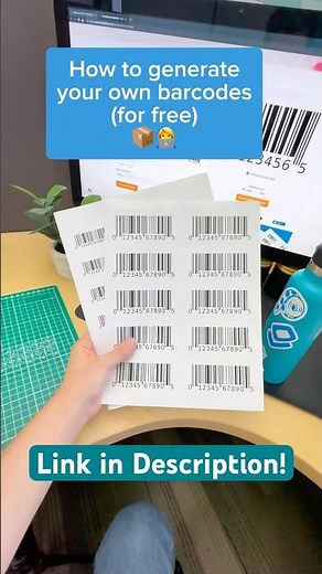 How to Make Barcodes for Products (free barcode generator) 📦✅