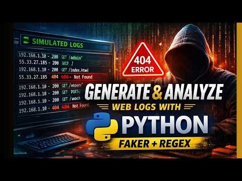 How To Automate Cybersecurity Monitoring with Python Log Analysis!