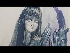 Fantasy Drawing. Oc but with references. 1 hr stream