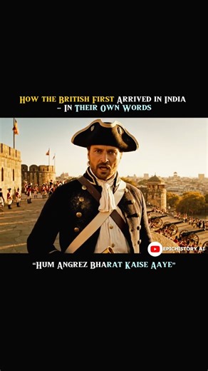 How the British First Arrived in India – In Their Own Words | EpicHistory AI #shorts #british #ai