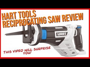 Hart Tools 20 Volt Reciprocating Saw Review vs Harbor Freight Bauer and Ryobi?