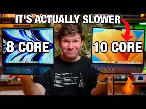 M2 MacBook Air 10 CORE VS 8 CORE GPU (This is not good...)
