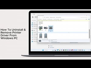 How To Uninstall & Remove Printer Driver From Windows PC