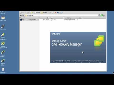 VMware vCenter SRM: Installation