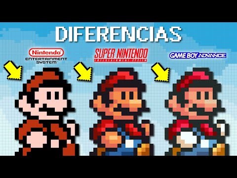 Mario Pixel Art comparando sus tres versiones de Super Mario Bros 3