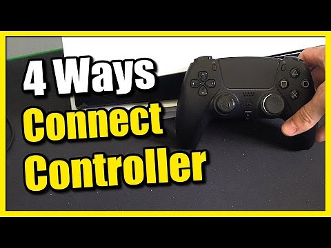 4 Ways to Connect PS5 Controller to PS5 Console (Wired & Wireless)