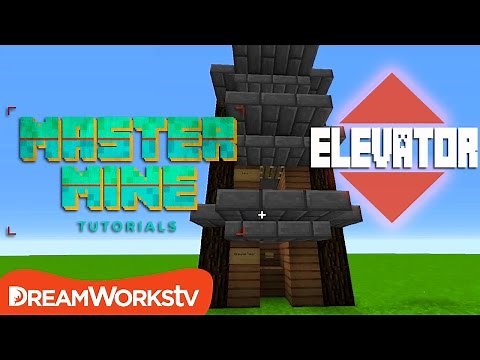 How to Make a Working Elevator in Minecraft 1.9 | MASTER MINE TUTORIALS