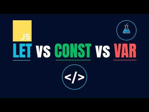 JavaScript Interview Question: What's the Difference Between var, let and const?