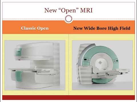 Open versus closed MRI Scanners - quick comparison