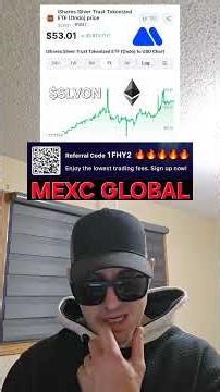 $SLVON - iSHARES SILVER TRUST ONDO TOKENIZED STOCK TOKEN CRYPTO COIN HOW TO BUY MEXC SLV ETHEREUM