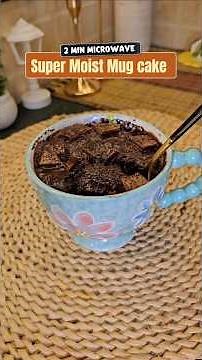 2 Min Microwave Super Moist Mug Cake #hamnashappyplace #mugcakes #microwavecake #lunchboxideas