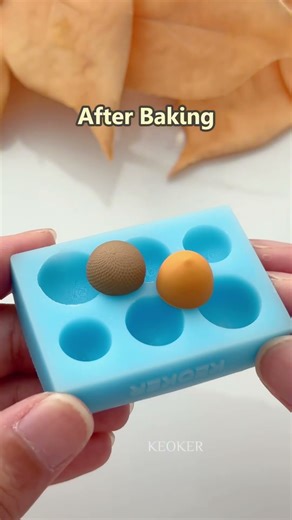 Feeling proud of how the details turned out on these 3D acorn earrings!🌰