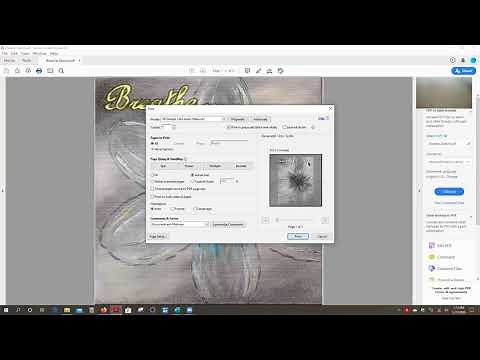 How to Print a Large Design Using Tiling in Adobe Acrobat Reader