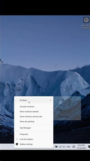 Windows 11 : Add The Quick Launch Toolbar to the Taskbar #windows #windows11 #viralvideo