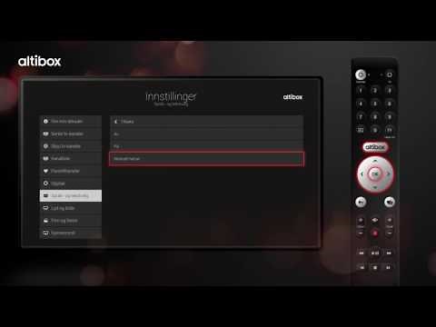 Altibox TV – Innstillinger: Undertekster