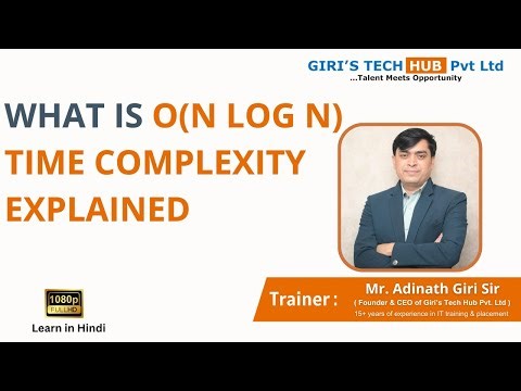 O(n log n) Time Complexity Explained | DSA with Example