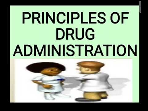 Principles of drug administration