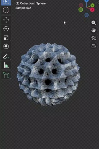 Bio Metal Structure Procedural Texture #blender #blender3d