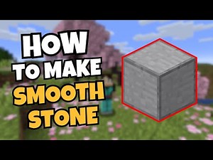 How To Make Smooth Stone in Minecraft Super Fast!