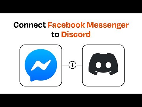 How to connect Facebook Messenger to Discord - Easy Integration