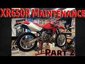 XR650R maintenance: Part 2 Fork Oil