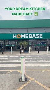 14K views · 33 reactions | Your dream kitchen starts here... here being Homebase  Explore in-store or online for new fitted kitchens, kitchen appliances, kitchen worktops, splashbacks, sinks and taps and more! PLUS get 60% off kitchen units when you buy 5 or more and a FREE hot tap when you spend £3,500! #AllYourHomeNeeds #HotFromHomebase #fyp #foryoupage #dreamkitchen #interior #DIY | Homebase | Facebook