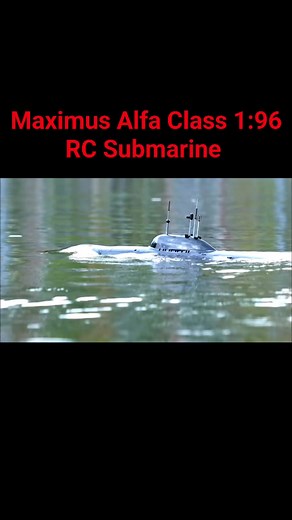 This our elegant Alfa Class RC Submarine. Designed by Maximus-Modellbau #maximusmodellbau #navy #submariner #3dprint #scalemodel | Maximus - Modellbau