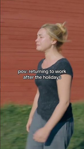 Florence Pugh is me coming back to work 😭 #Midsommar