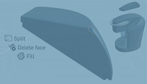 Tech Tip: How to Blend Fillets Using the Fill Surface Feature