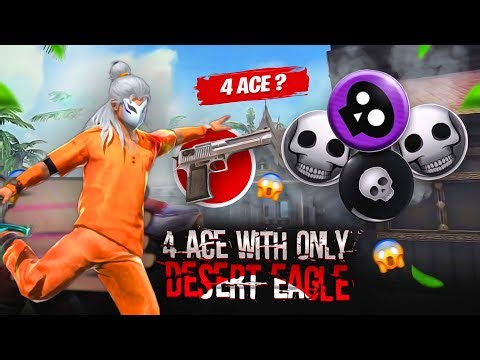 Desert Eagle Only Challenge in CS Rank – 1v4 Impossible Clutches 😳🔥 JMP