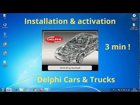 Tuto 2025 : Installer et activer Delphi Autocom DS150E cars trucks diagnostic