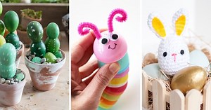 25 Crafts with Plastic Easter Eggs - The Crafty Blog Stalker