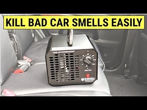 How To Permanently Eliminate Car Odors - Ozone Generator DIY Review