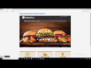 Java Web Project: Restaurant Management System using HTML, CSS, Java,and Mysql Workbench