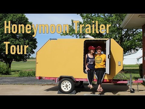 Cute and Simple DIY Teardrop Camper Tour