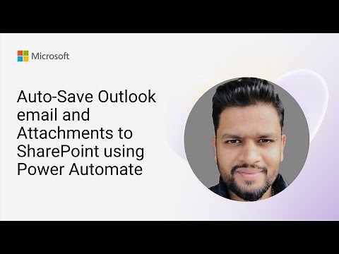 Auto-Save Outlook email and Attachments to SharePoint using Power Automate