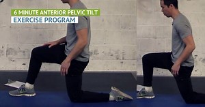 6 Minute Anterior Pelvic Tilt Exercise Program