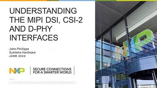 Understanding MIPI DSI CSI-2 D-PHY