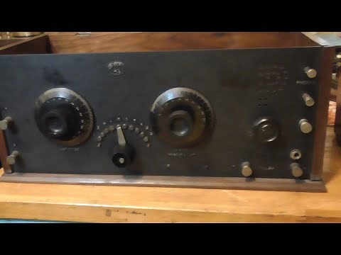TESTING A 1920'S ONE TUBE RADIO