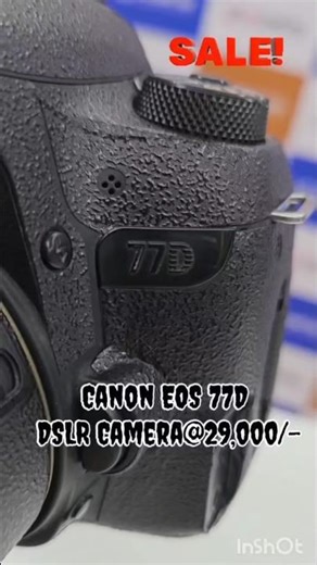 Canon EOS 77D DSLR Camera with EF-S 18–55mm IS STM Lens | SK78...#CanonEOS77D #Canon77D #CanonDSLR