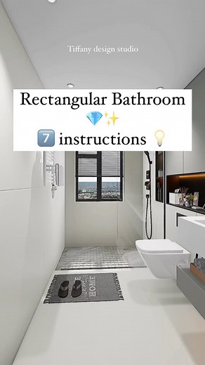 34 shares · 93 comments | 7️⃣ instructions for Rectangular Bathroom...