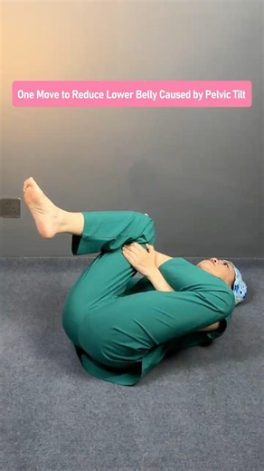 One Simple Move Before Bed to Correct Pelvic Tilt and Flatten Your Lower Belly
