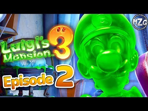 Gooigi!? Chambrea Boss! - Luigi's Mansion 3 Gameplay Walkthrough Part 2