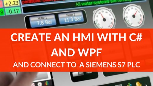 HMI with C# and WPF part 1: getting started with MVVM and plc communication