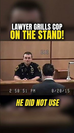 Lawyer DESTROYS Cop's Only Evidence in Seconds